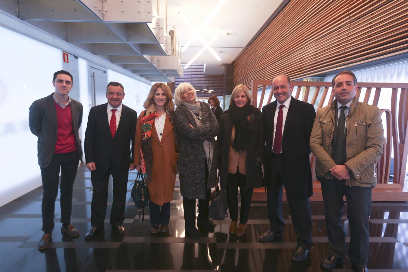 Jaime Espinar, José Loaiza, Ana Mestre, Teófila Martínez, María José García-Pelayo, Juancho Ortiz y Antonio Saldaña. 