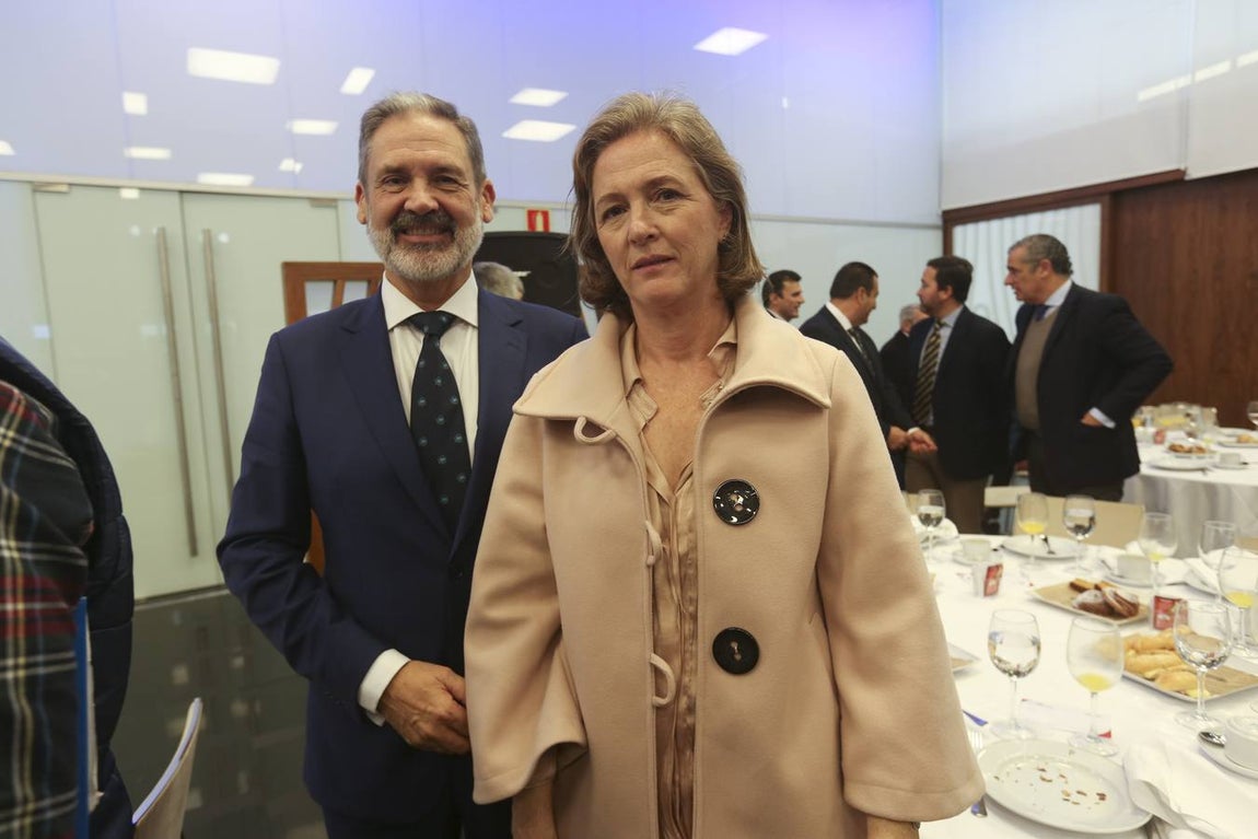 Vicente Ortells y Lucía Gutiérrez. 