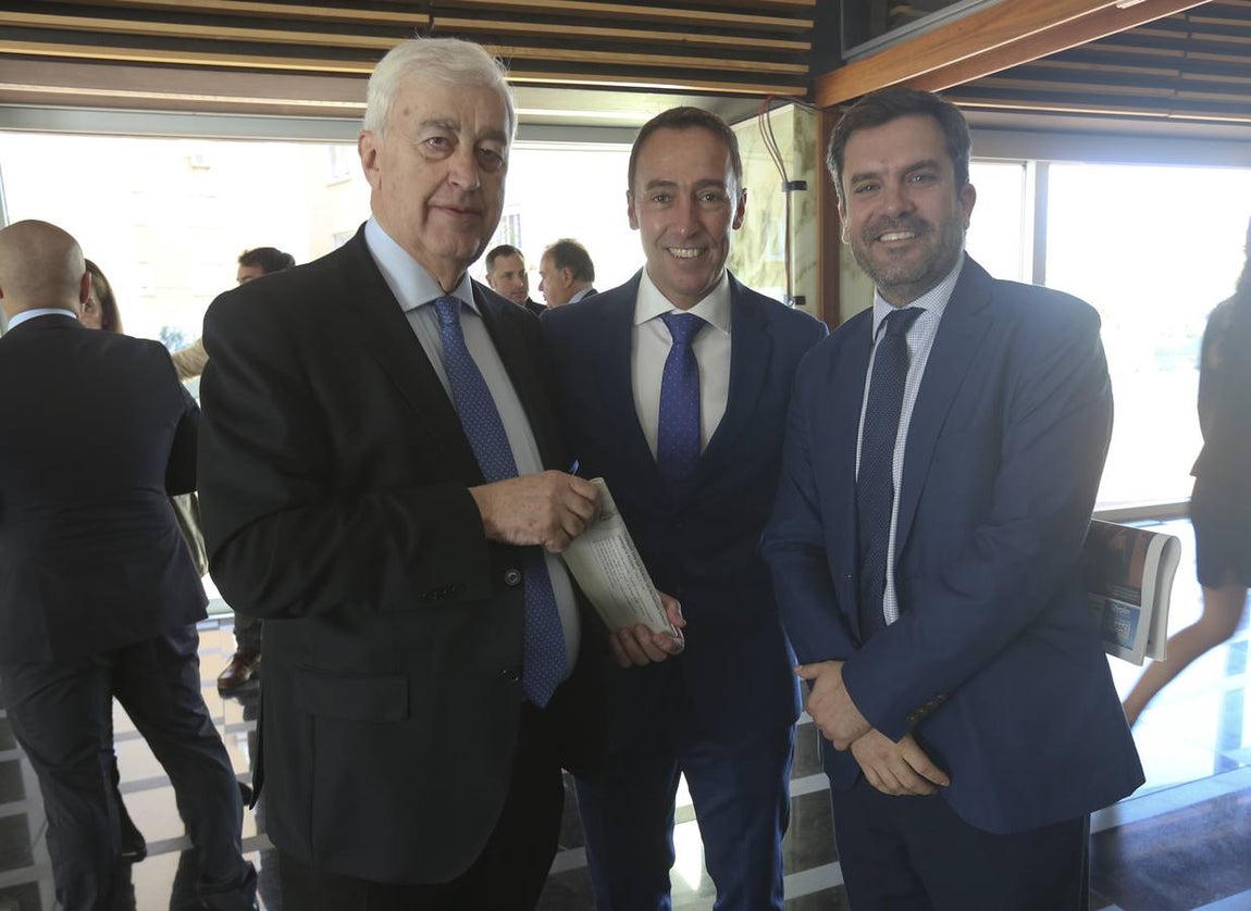 Ángel Juan Pascual, José Manuel Cossi e Ignacio Moreno Bustamante. 