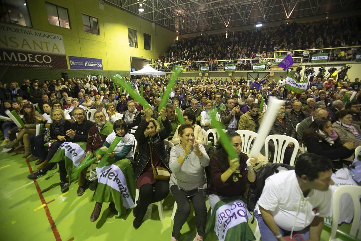 El multitudinario mitin de Adelante Andalucía en Córdoba, en imágenes