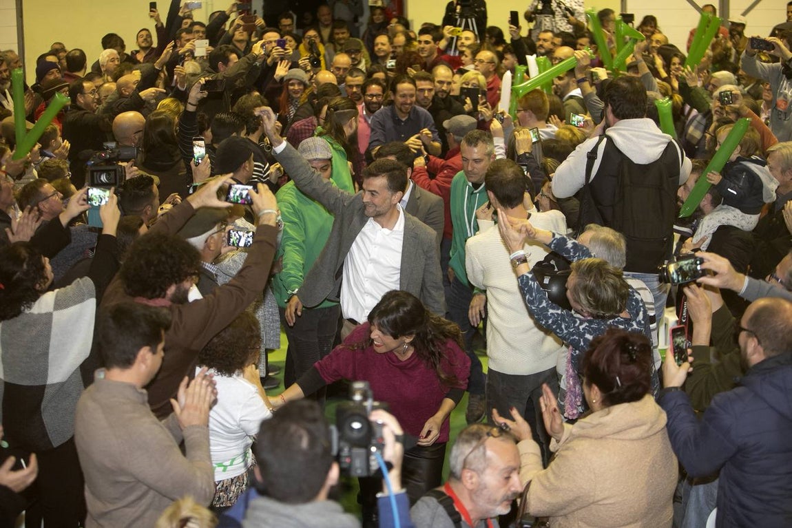 El multitudinario mitin de Adelante Andalucía en Córdoba, en imágenes