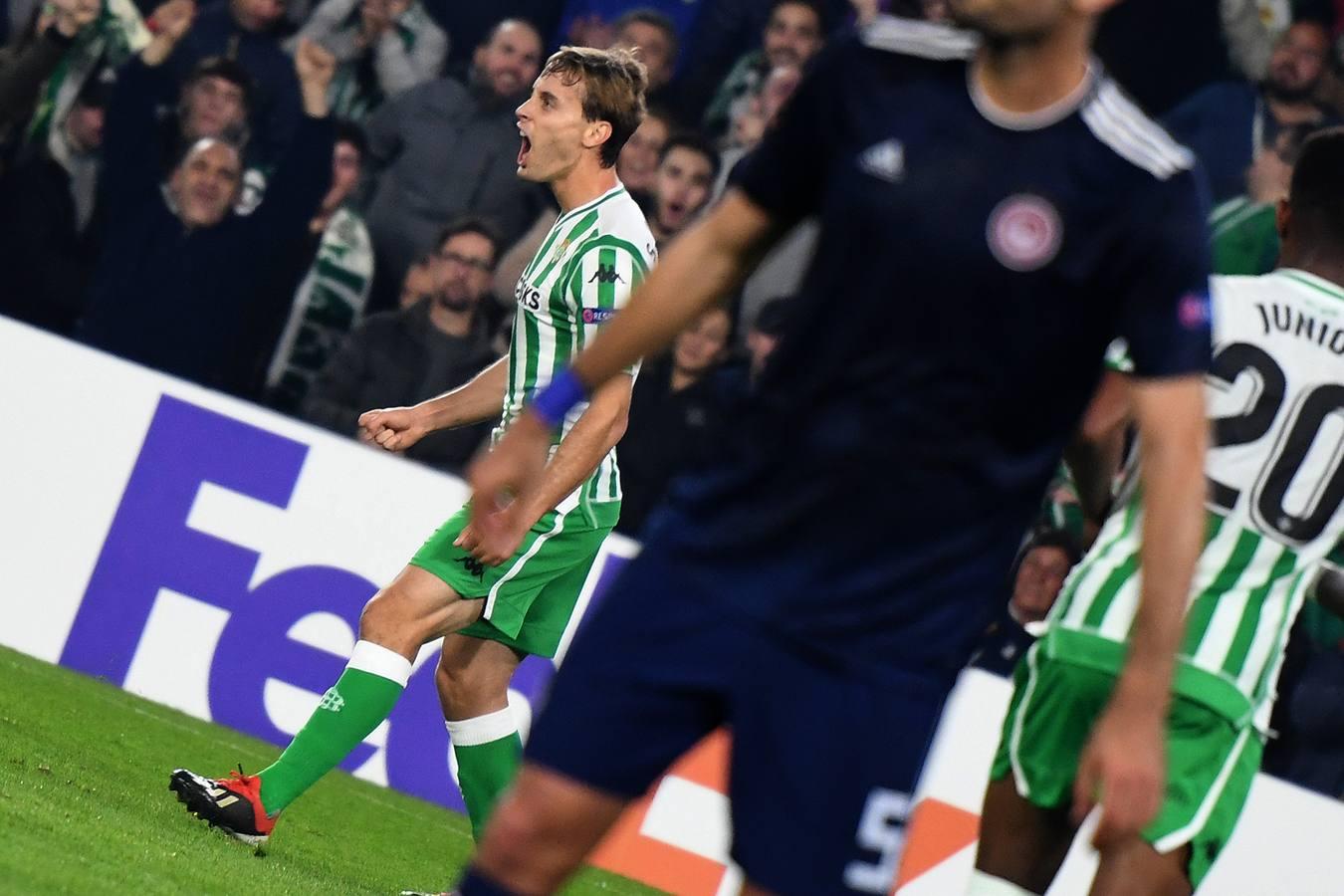 Las mejores imágenes del Betis - Olympiacos