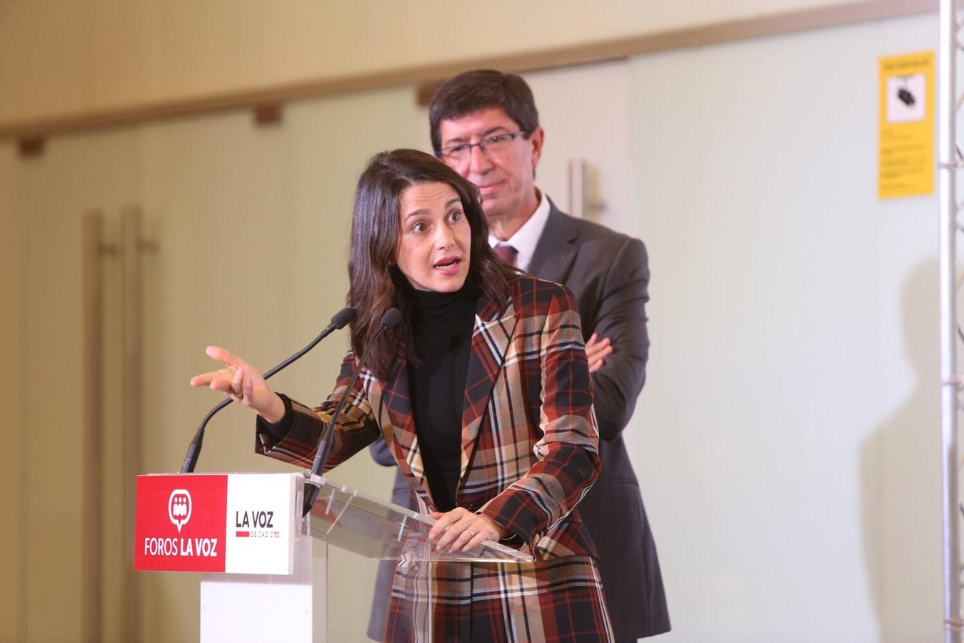 Foro LA VOZ DE CÁDIZ con Inés Arrimadas y Juan Marín