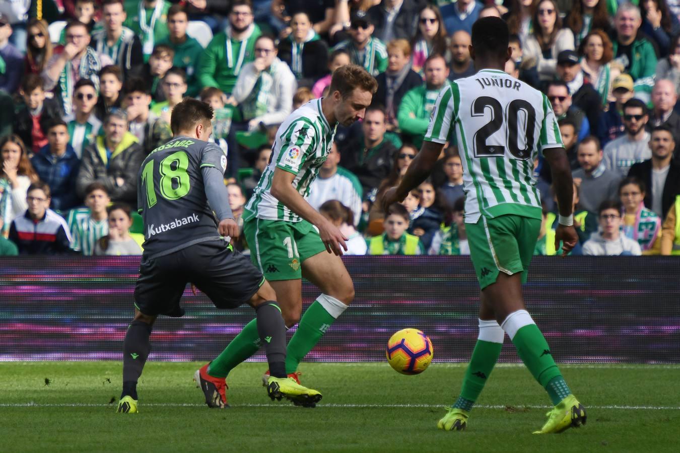 Las mejores imágenes del Betis y el Real Sociedad