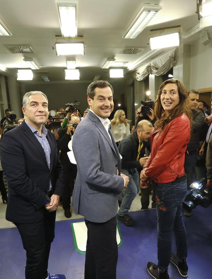 Euforia en la sede regional del Partido Popular tras conocer los resultados de las elecciones andaluzas