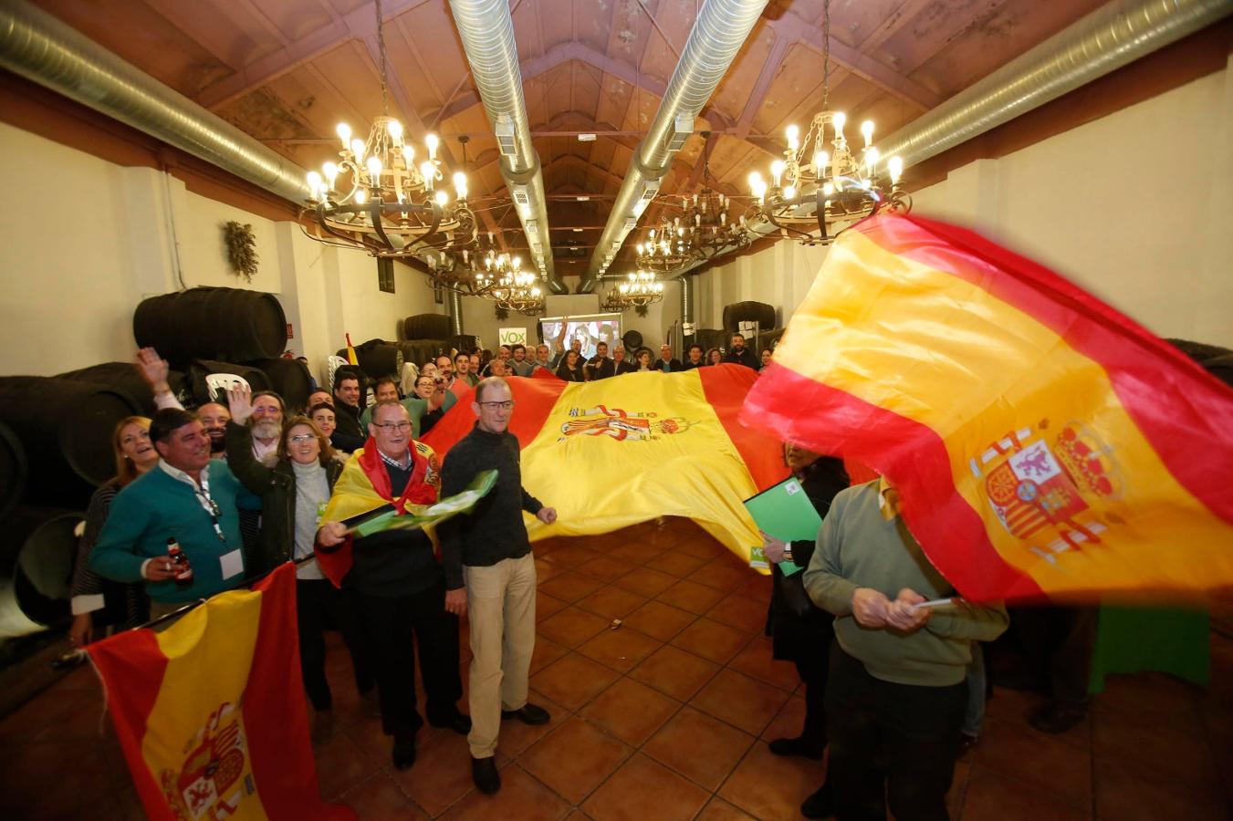 En imágenes, la celebración de Vox en Córdoba