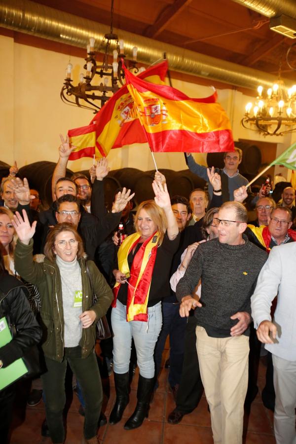 En imágenes, la celebración de Vox en Córdoba