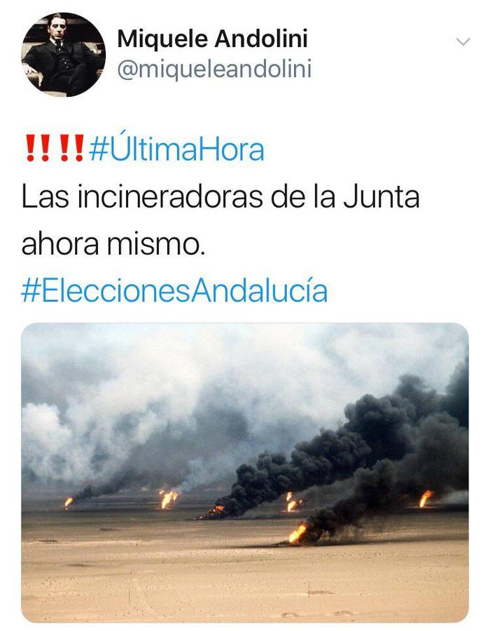 FOTOS: Los mejores memes de las elecciones de Andalucía 2018