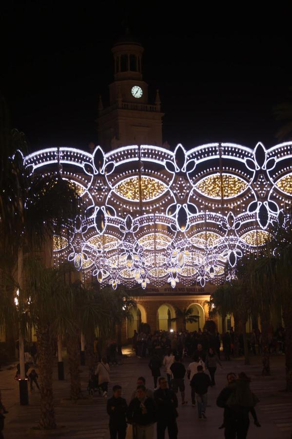 En imágenes: Cádiz enciende su alumbrado navideño