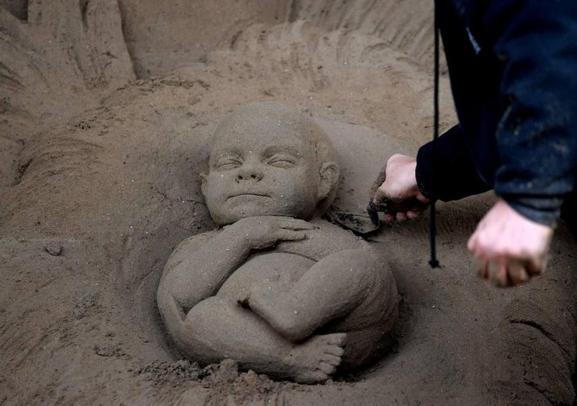 Se extiende sobre una superficie de unos 25 metros. 