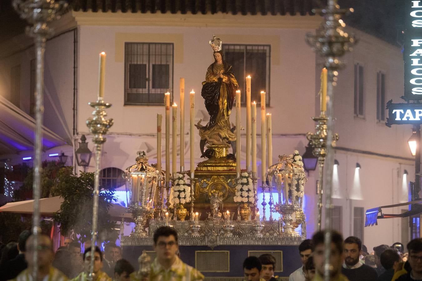 La procesión de la Virgen de la Inmaculada de Córdoba, en imágenes