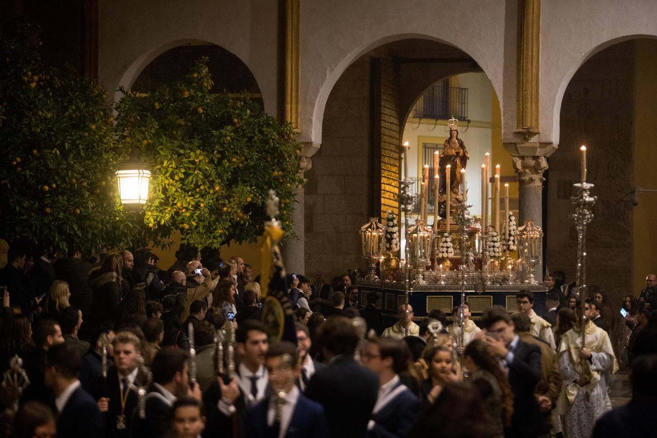 La procesión de la Virgen de la Inmaculada de Córdoba, en imágenes