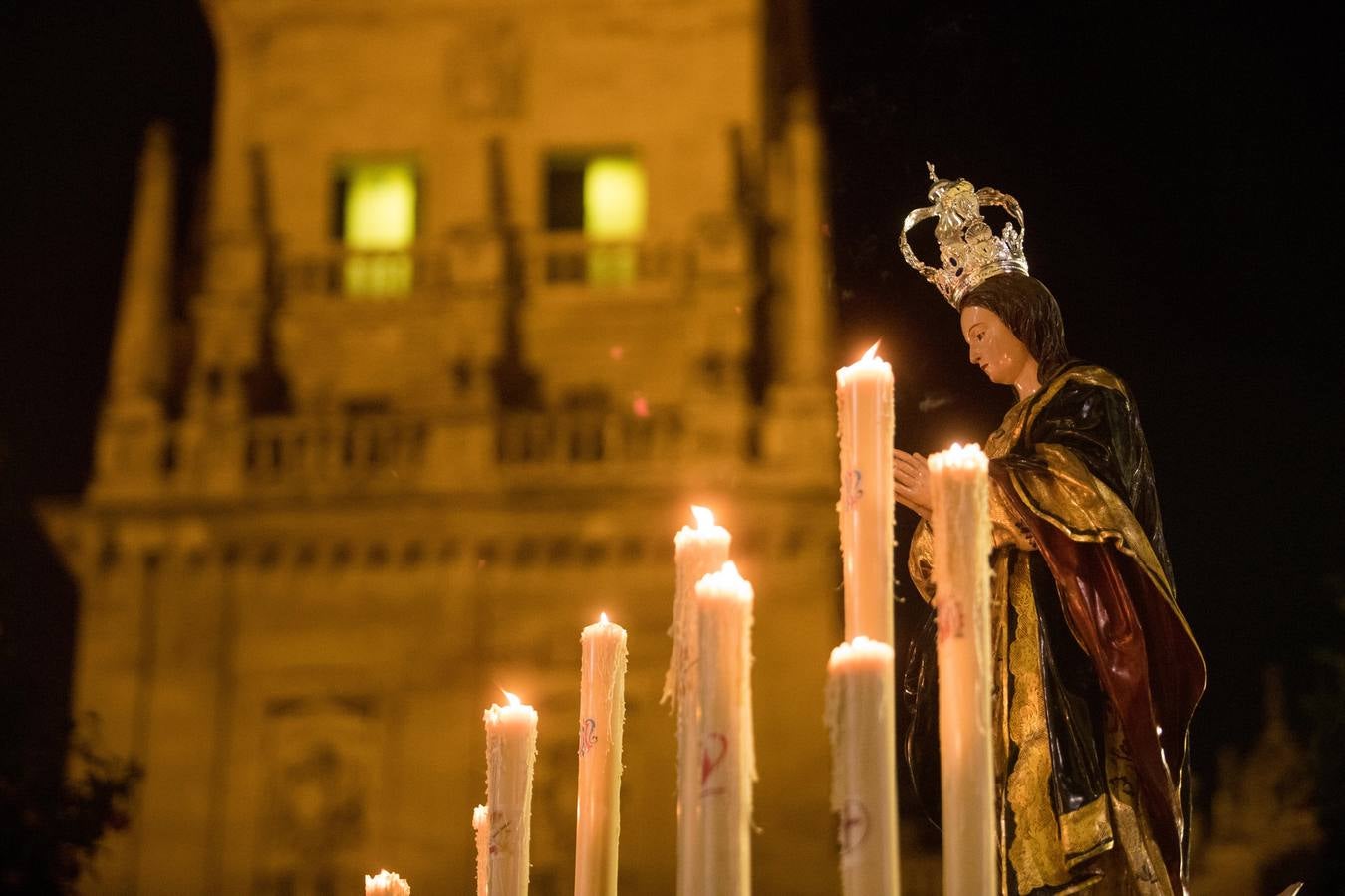 La procesión de la Virgen de la Inmaculada de Córdoba, en imágenes