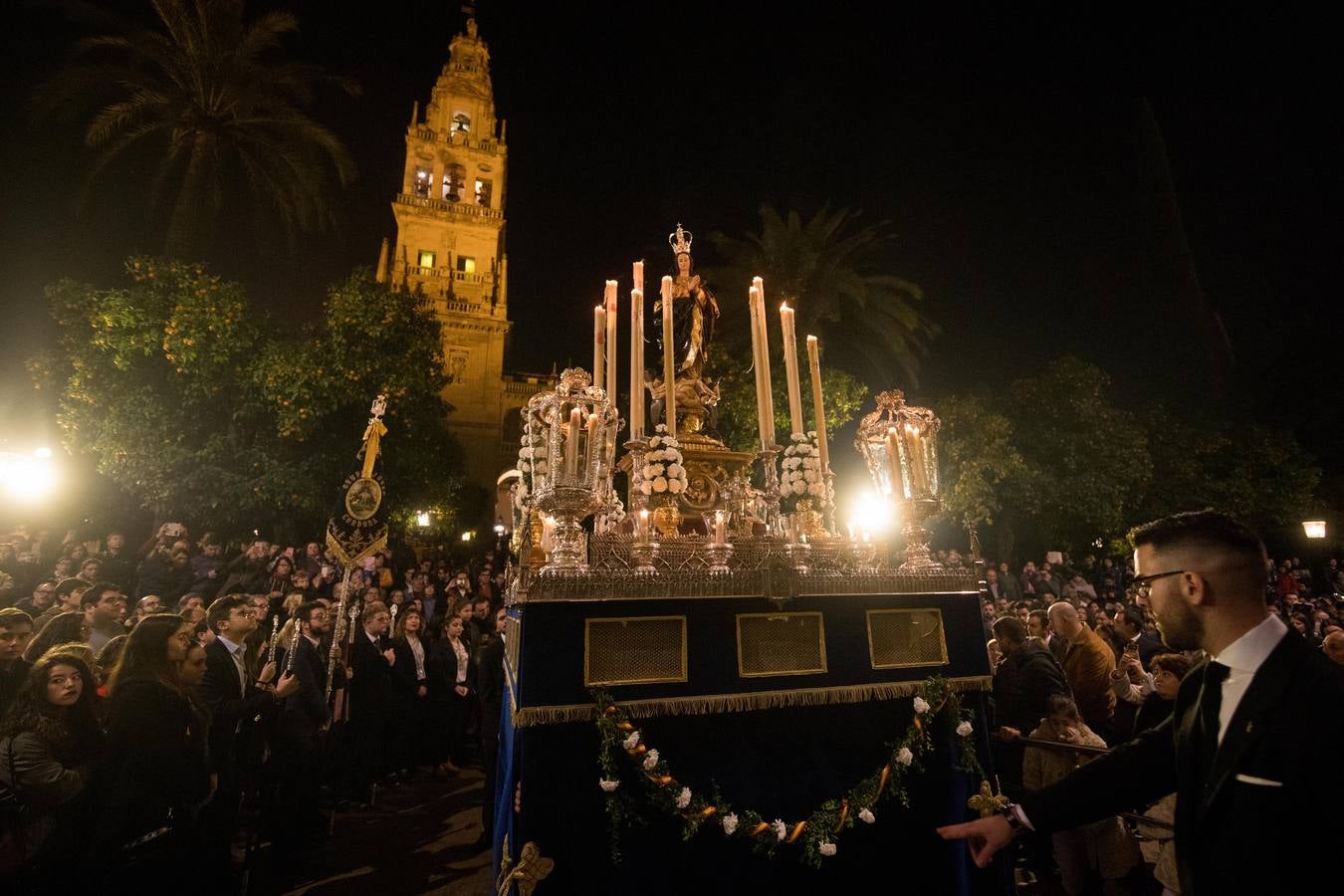 La procesión de la Virgen de la Inmaculada de Córdoba, en imágenes