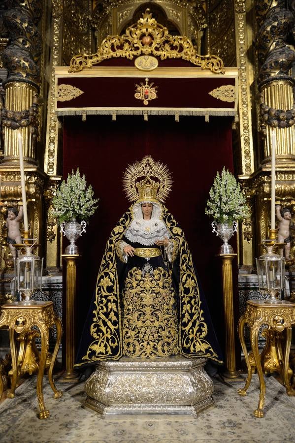 Galería del besamanos de la Virgen de la Cabeza