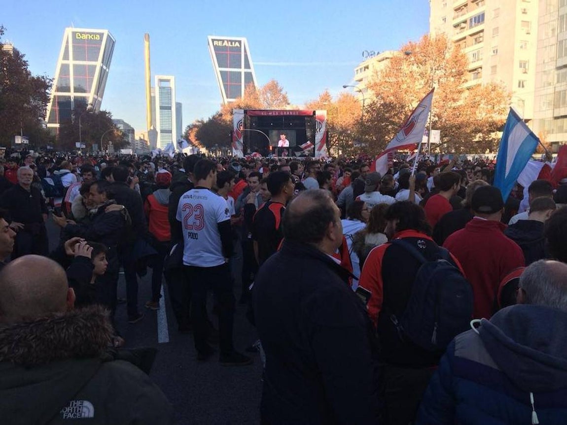 Así se está viviendo el ambiente del River-Boca