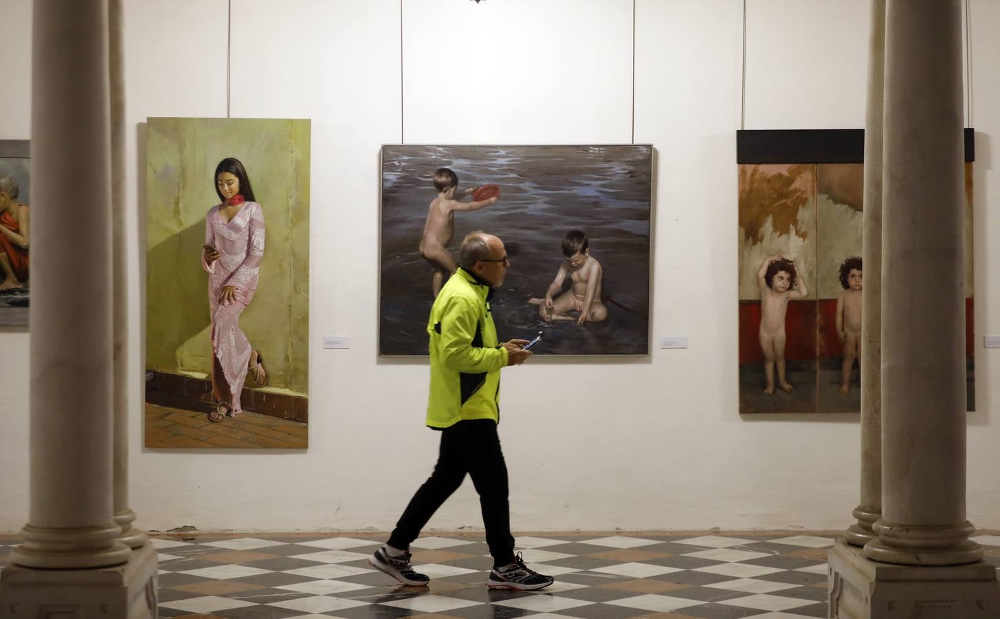 La exposición de pintura de María José Ruiz en Córdoba, en imágenes