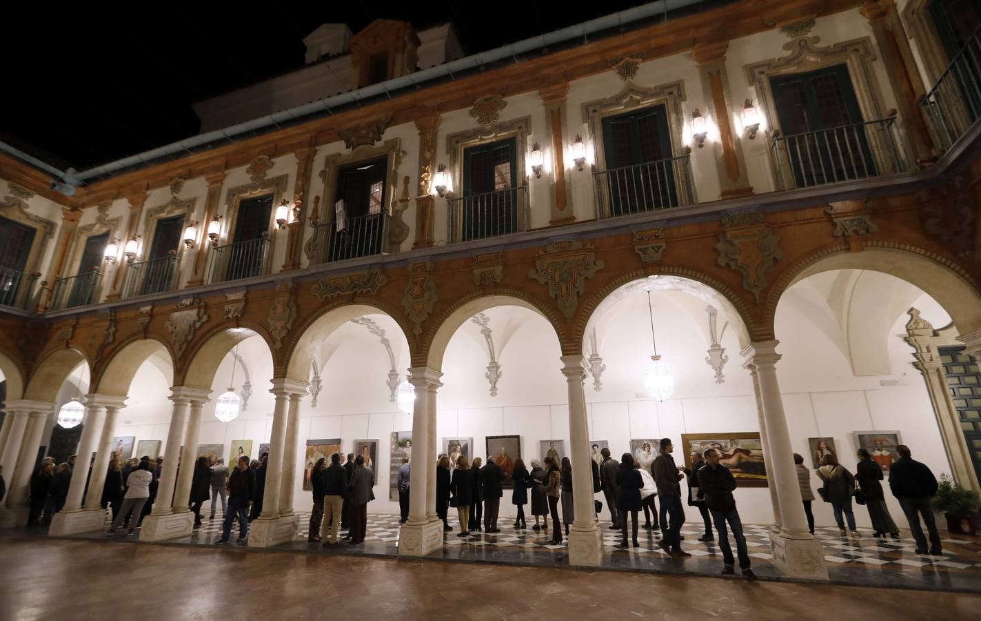 La exposición de pintura de María José Ruiz en Córdoba, en imágenes