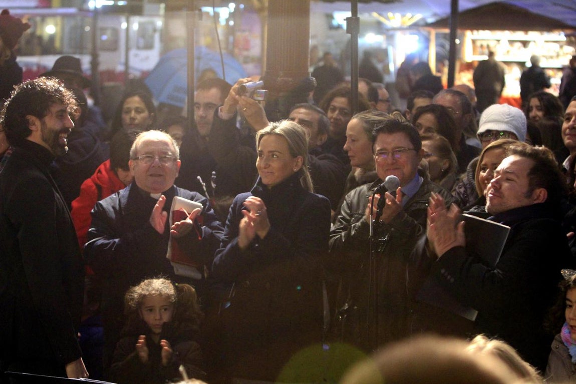 Milagros Tolón, en Zocodover. 