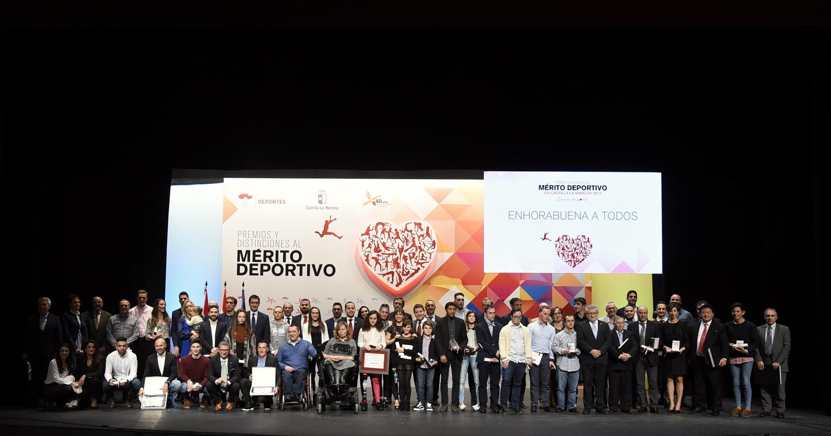 La Gala de Entrega de Premios y Distinciones al Mérito Deportivo, en imágenes