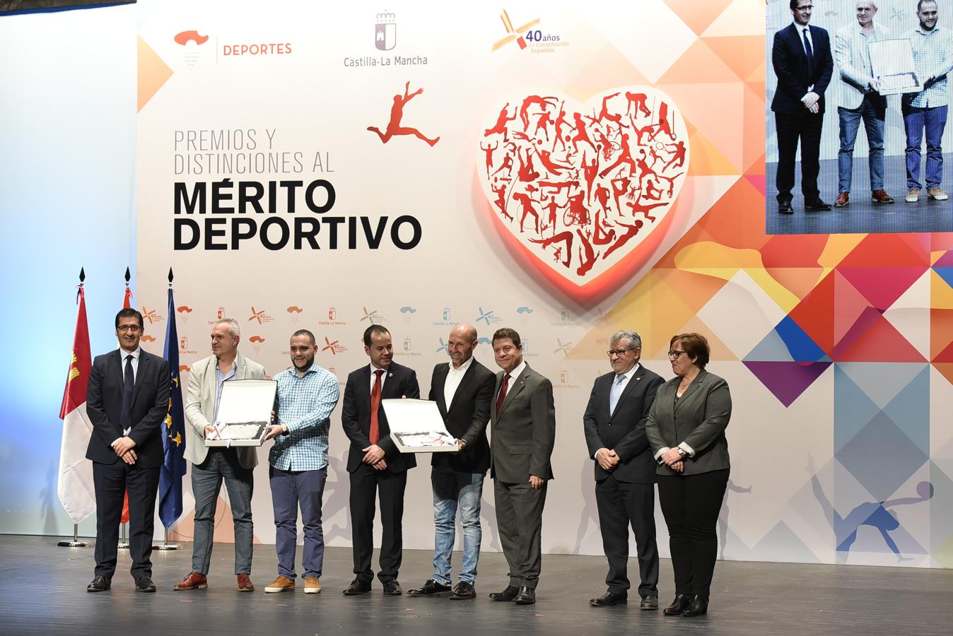 La Gala de Entrega de Premios y Distinciones al Mérito Deportivo, en imágenes