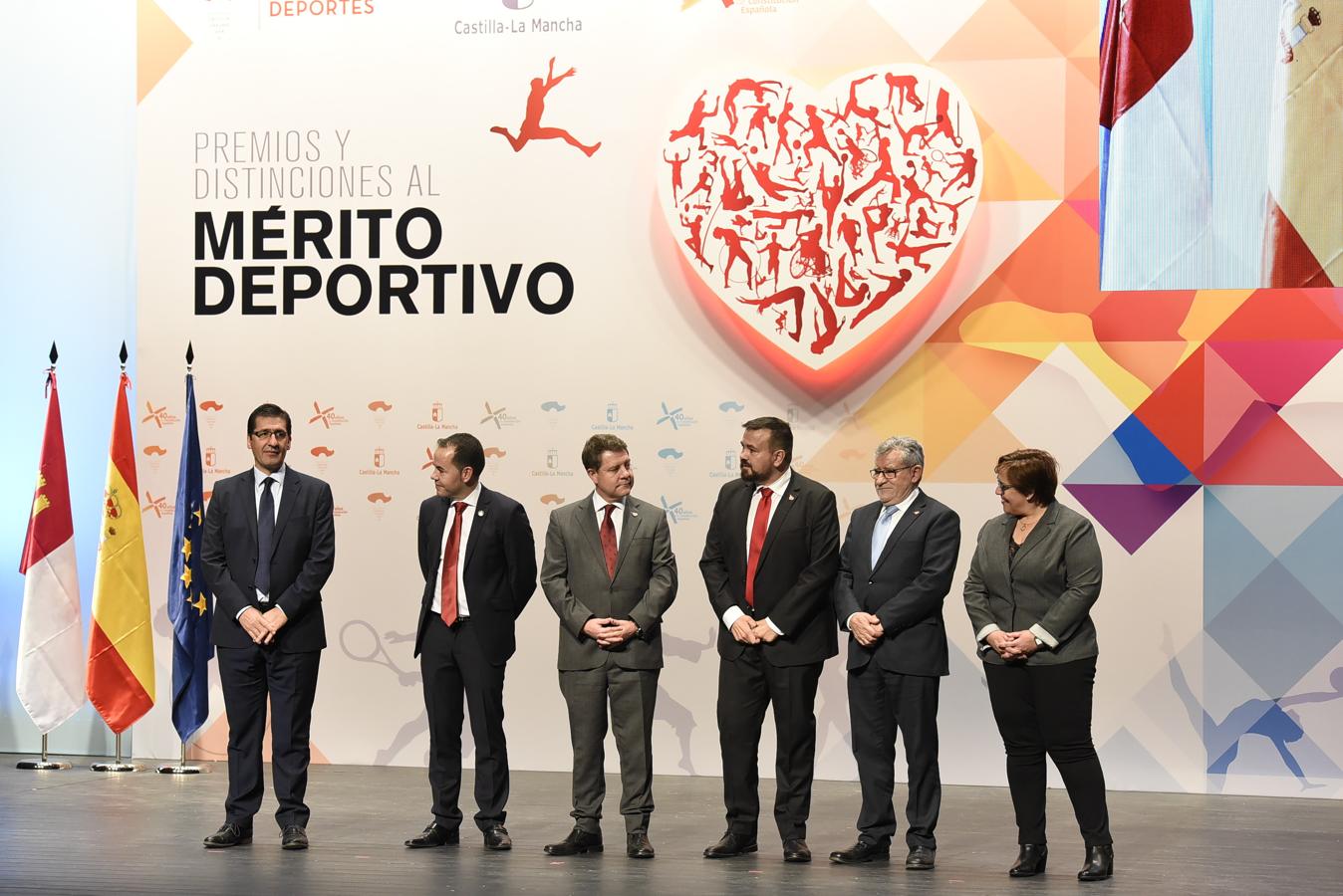 La Gala de Entrega de Premios y Distinciones al Mérito Deportivo, en imágenes