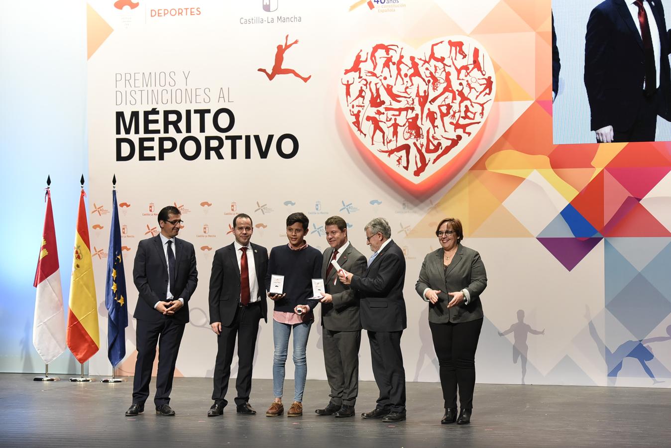 La Gala de Entrega de Premios y Distinciones al Mérito Deportivo, en imágenes