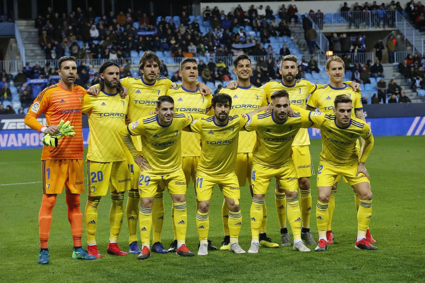 Las imágenes del partido Málaga-Cádiz CF