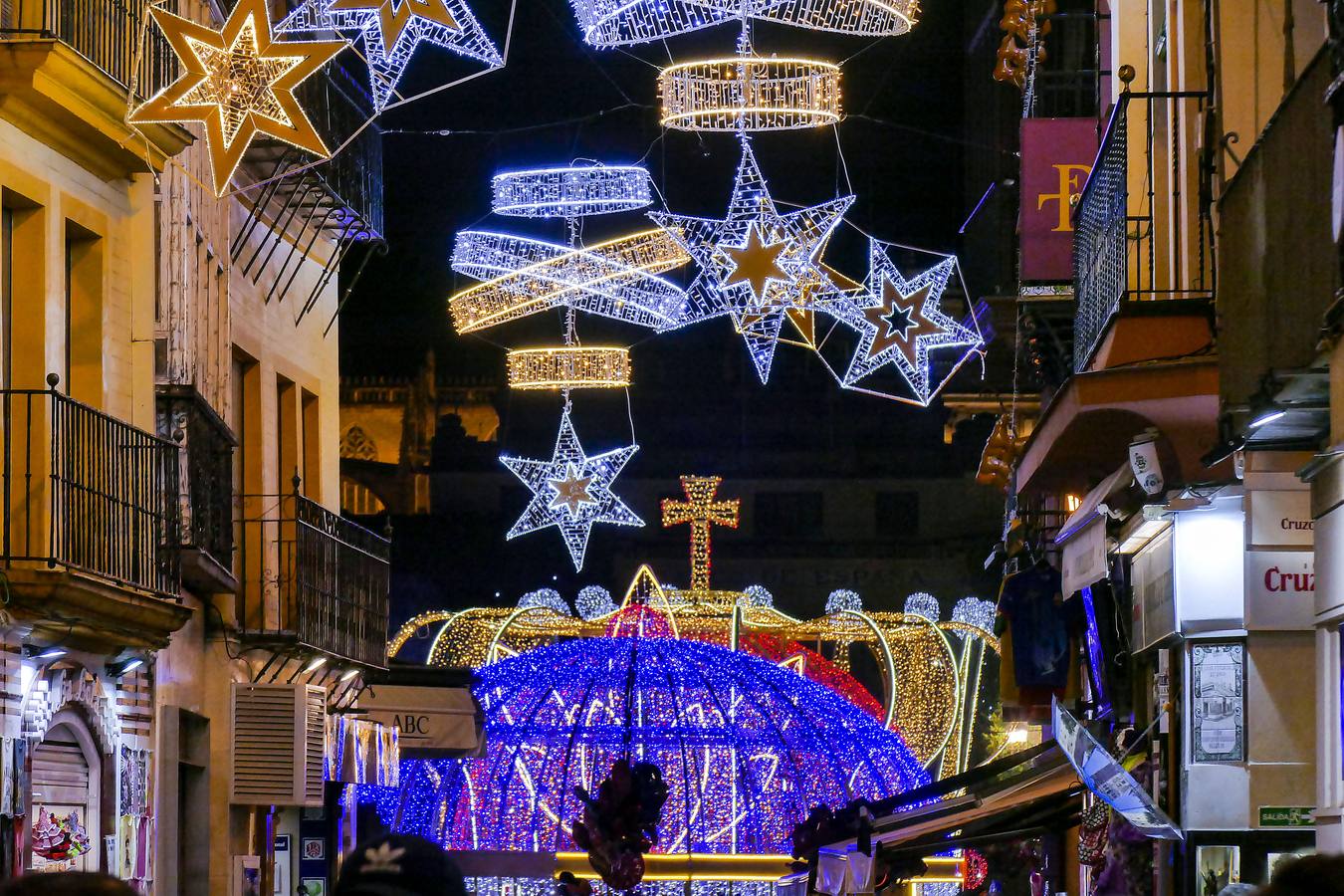 aplausos puñetazo Disminución Fotogalería: Los colores de la Navidad en Sevilla