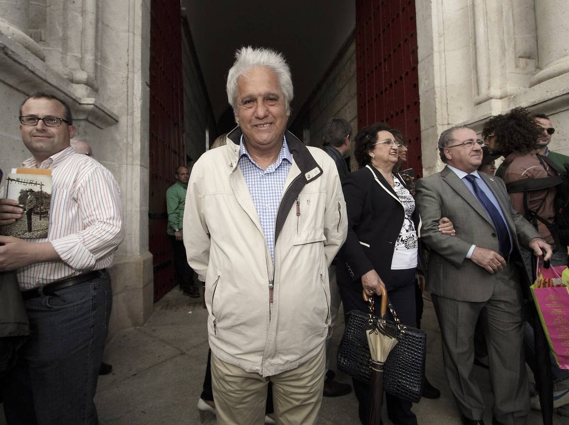 El cantante en la Real Maestranza en 2015