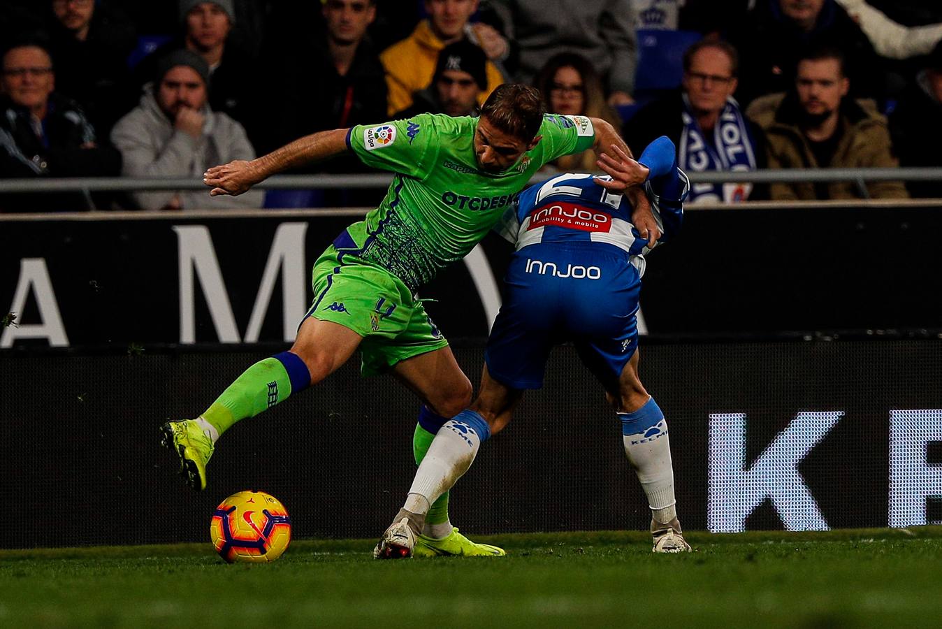 Sexto partido consecutivo sin perder del Real Betis y tercera victoria seguida de los verdiblancos en LaLiga, la que los pupilos de Quique Setién han conseguido en su visita al RCDE Stadium