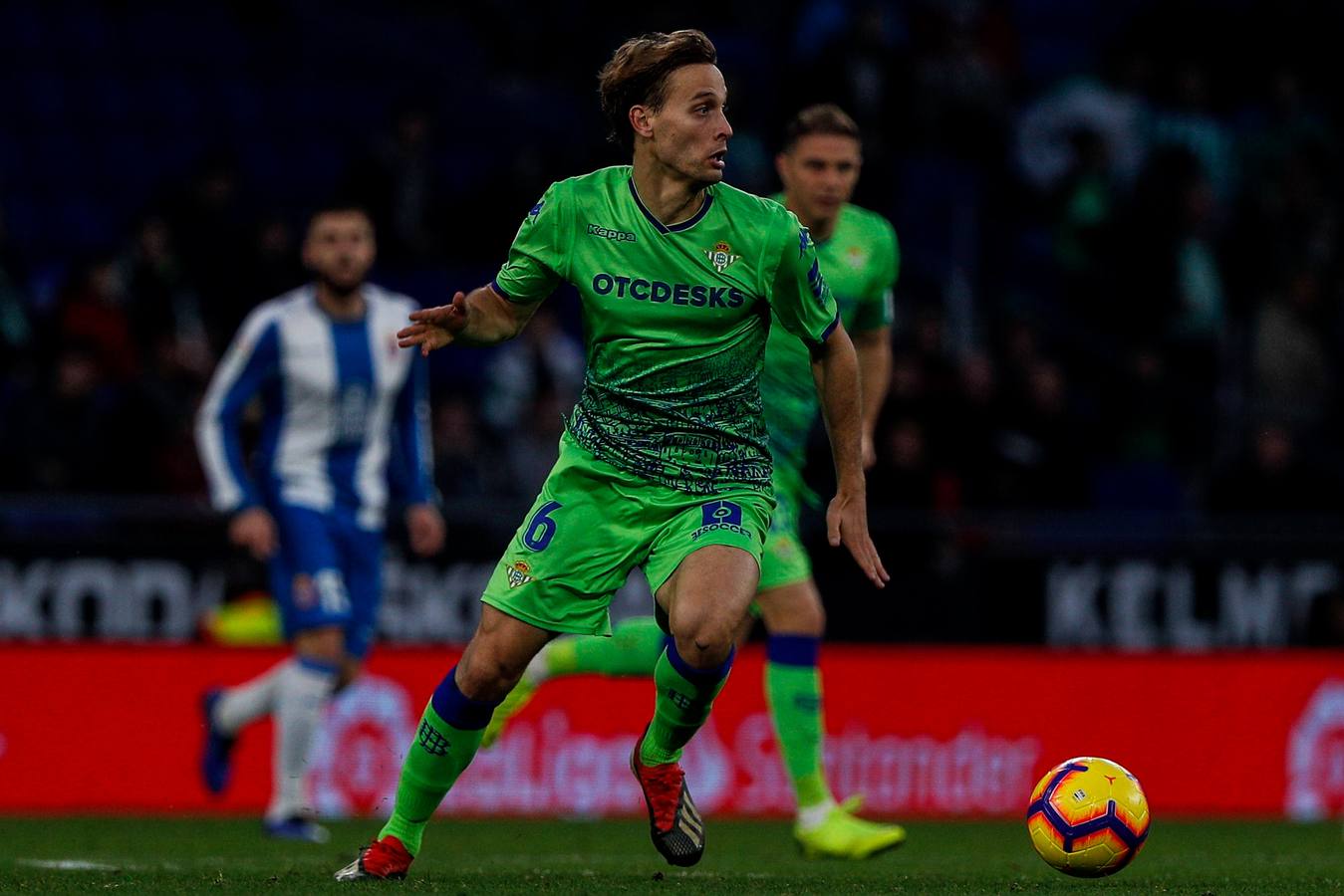 Sexto partido consecutivo sin perder del Real Betis y tercera victoria seguida de los verdiblancos en LaLiga, la que los pupilos de Quique Setién han conseguido en su visita al RCDE Stadium