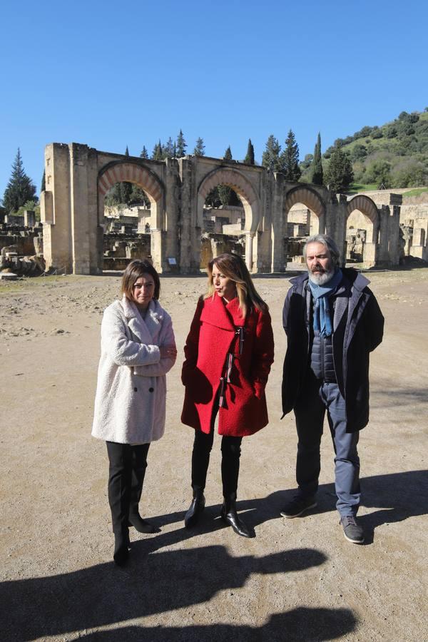 La visita de Susana Díaz al Salón Rico, en imágenes