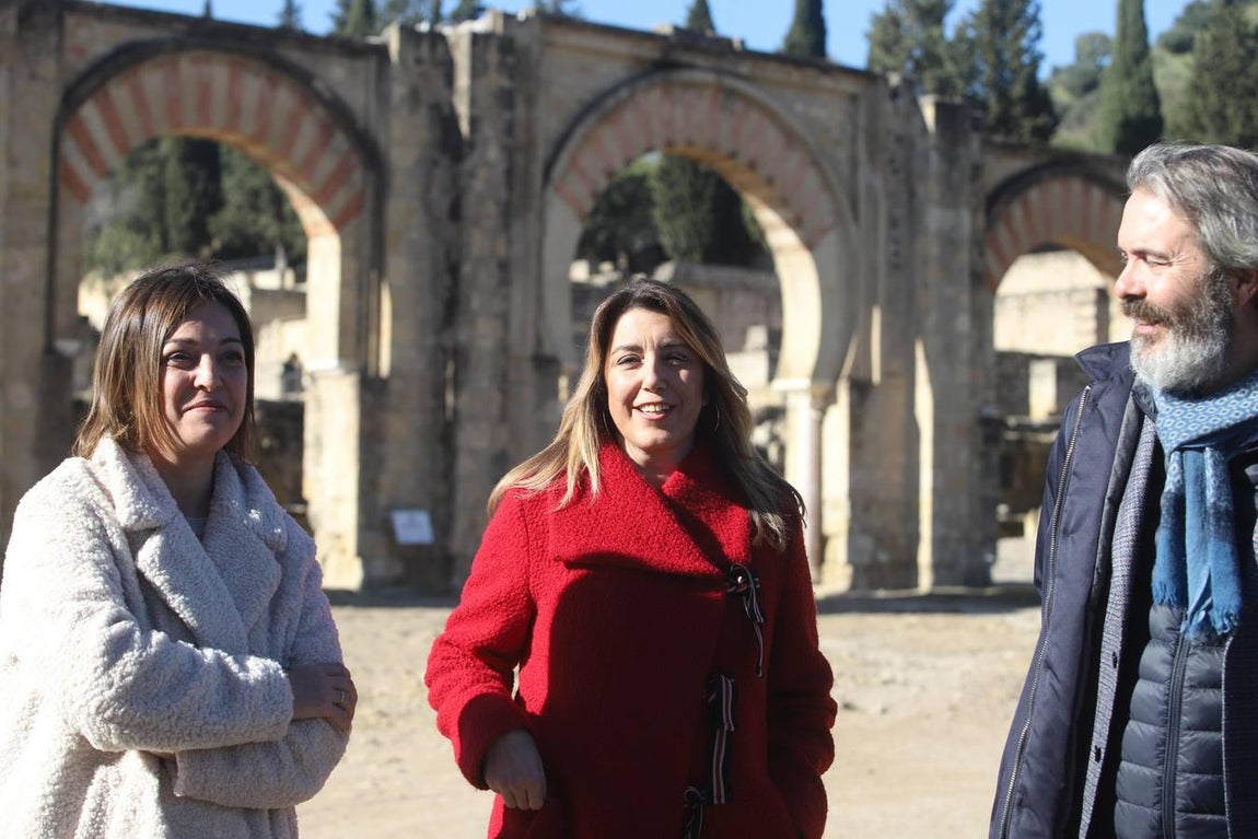 La visita de Susana Díaz al Salón Rico, en imágenes