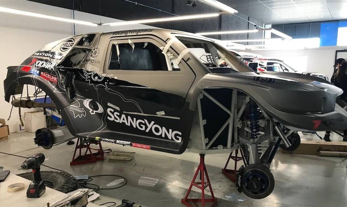 Así se creó el SsangYong Rexton DKR: el dragón «made in Spain» para el Dakar