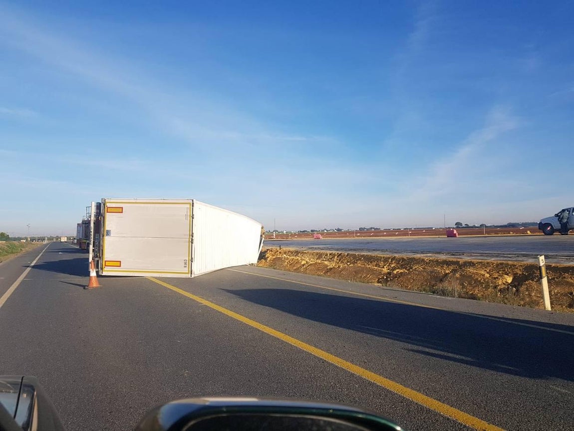 En imágenes, el accidente mortal en la N-IV