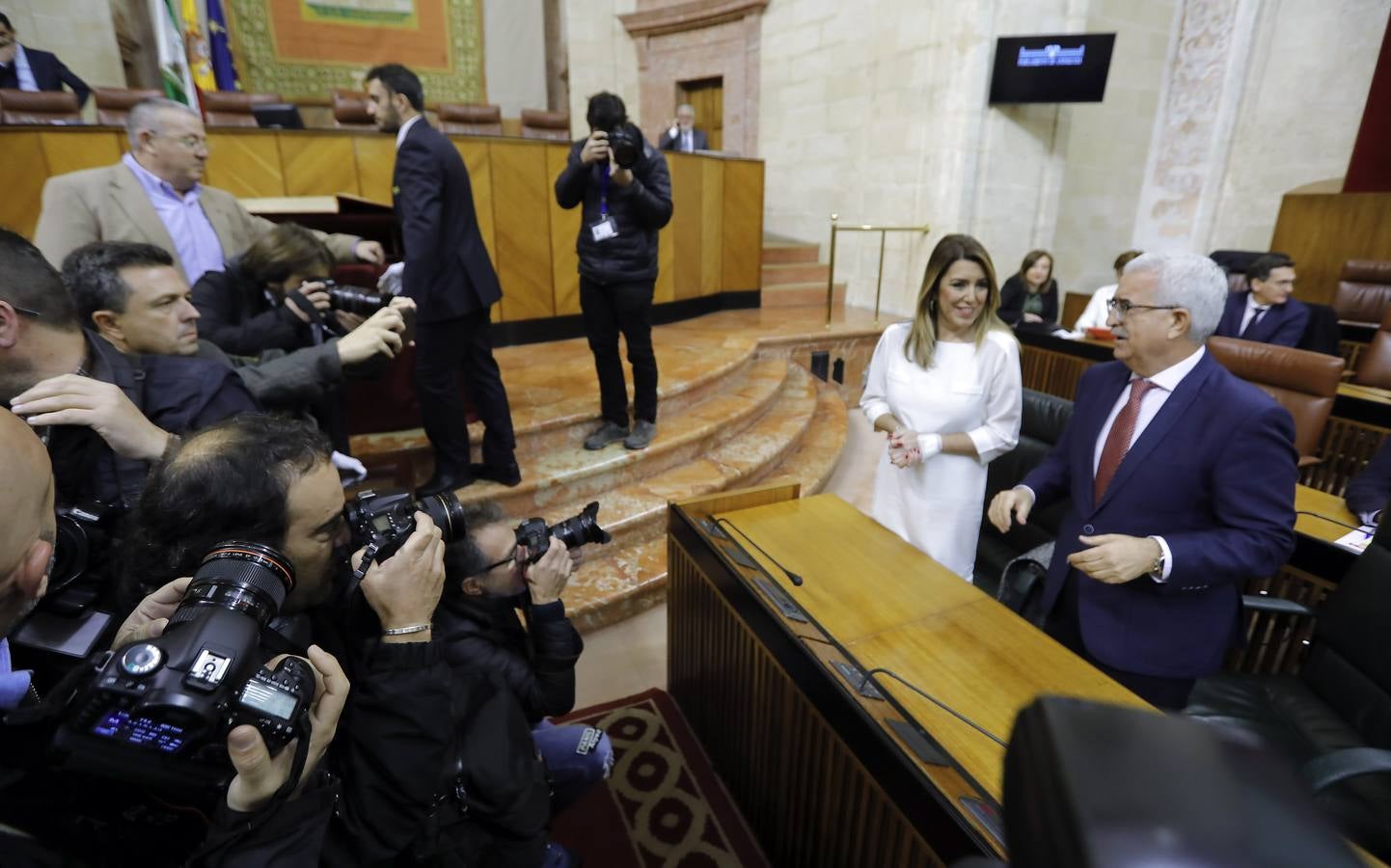 En imágenes, la constitución del Parlamento de Andalucía para la XI Legislatura