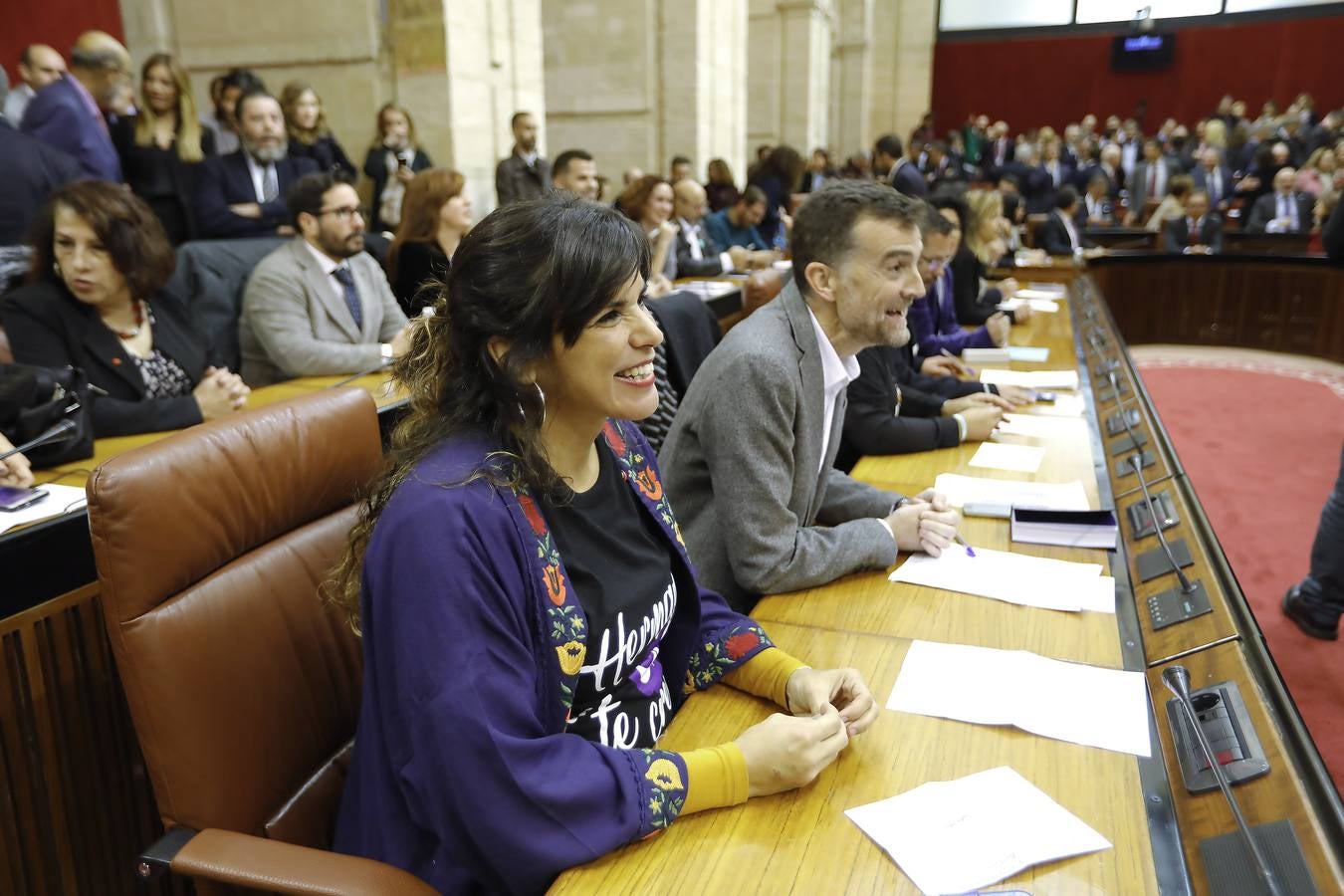 En imágenes, la constitución del Parlamento de Andalucía para la XI Legislatura