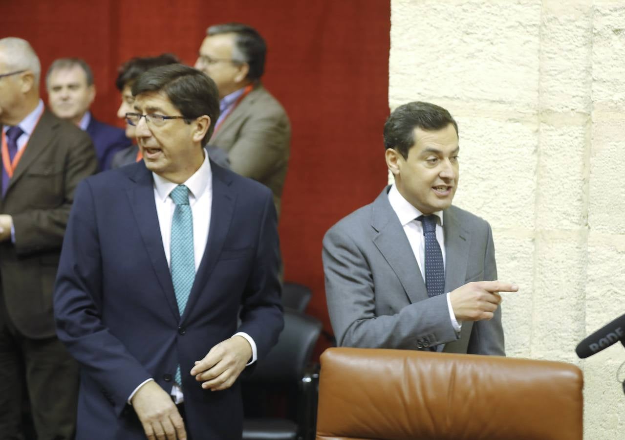 En imágenes, la constitución del Parlamento de Andalucía para la XI Legislatura