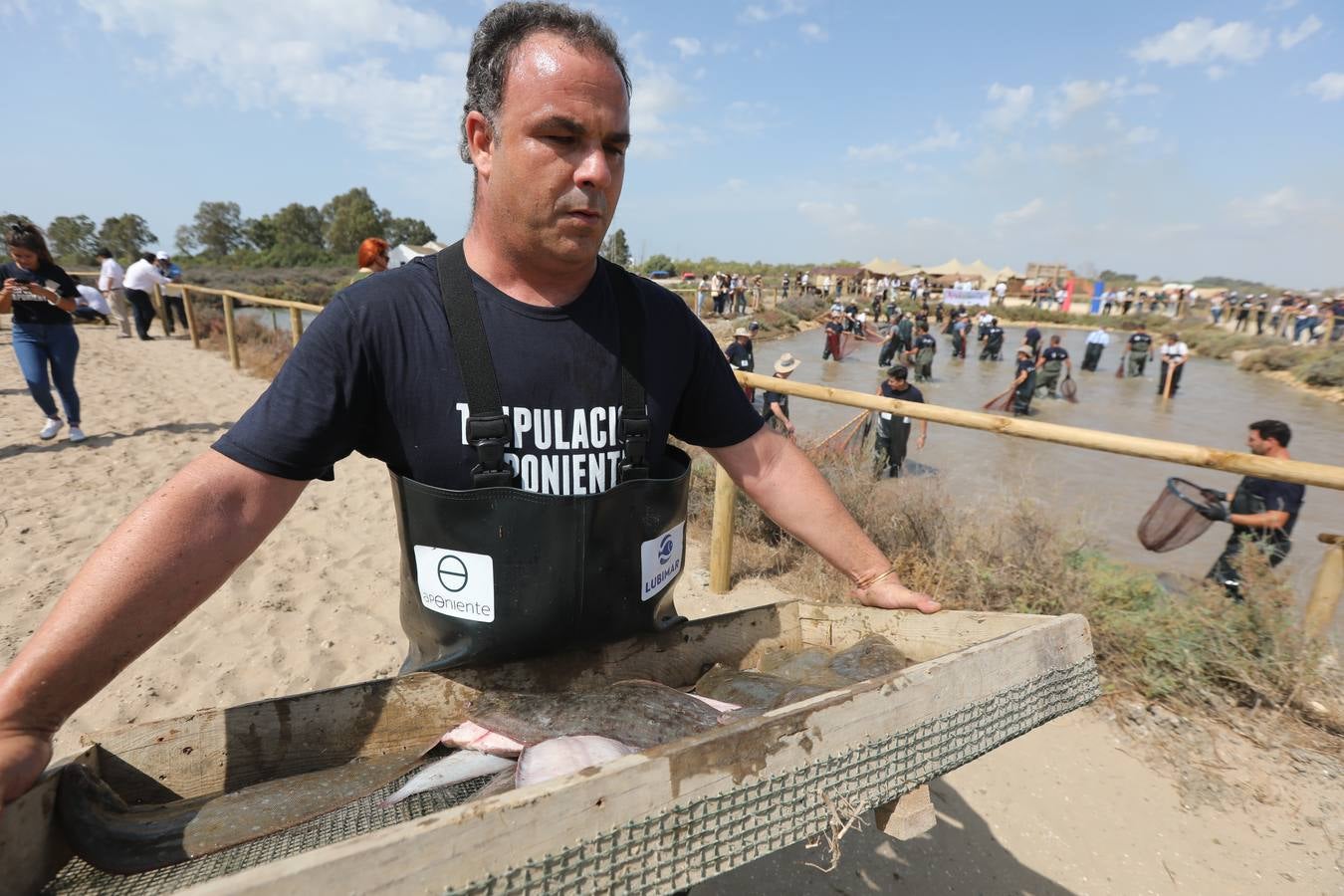 18 de septiembre. El poder de convocatoria de Ángel León, propietario del triestrellado Aponiente, quedó patente en los últimos días de verano, cuando el cocinero consiguió reunir en torno a los esteros gaditanos a algunos de los mejores chef del panorama gastronómico español. Los hermanos Torres, Paco Roncero o Alberto Chicote participaron de una actividad que situó a Cádiz en el centro del firmamento culinario.. 