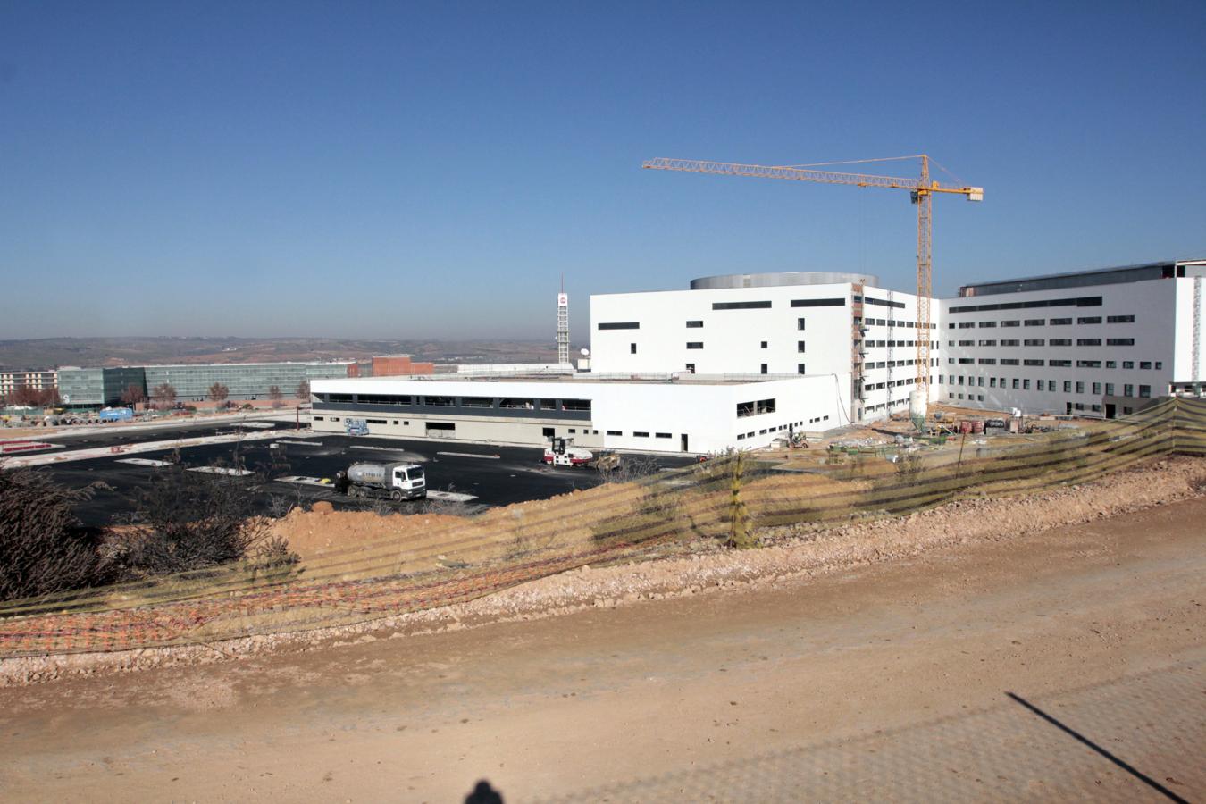 Estado actual de las obras del nuevo hospital de Toledo, en imágenes