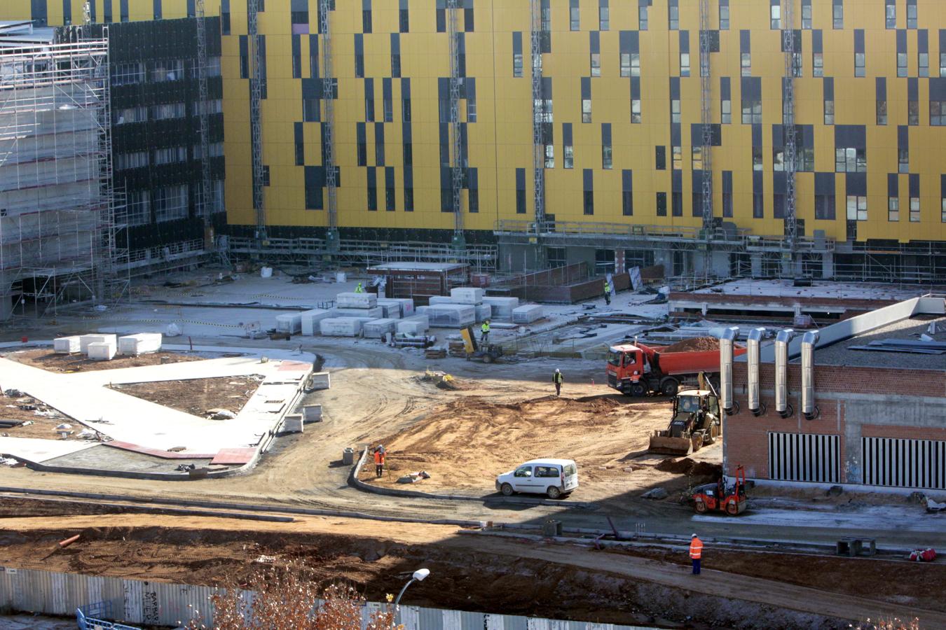 Estado actual de las obras del nuevo hospital de Toledo, en imágenes