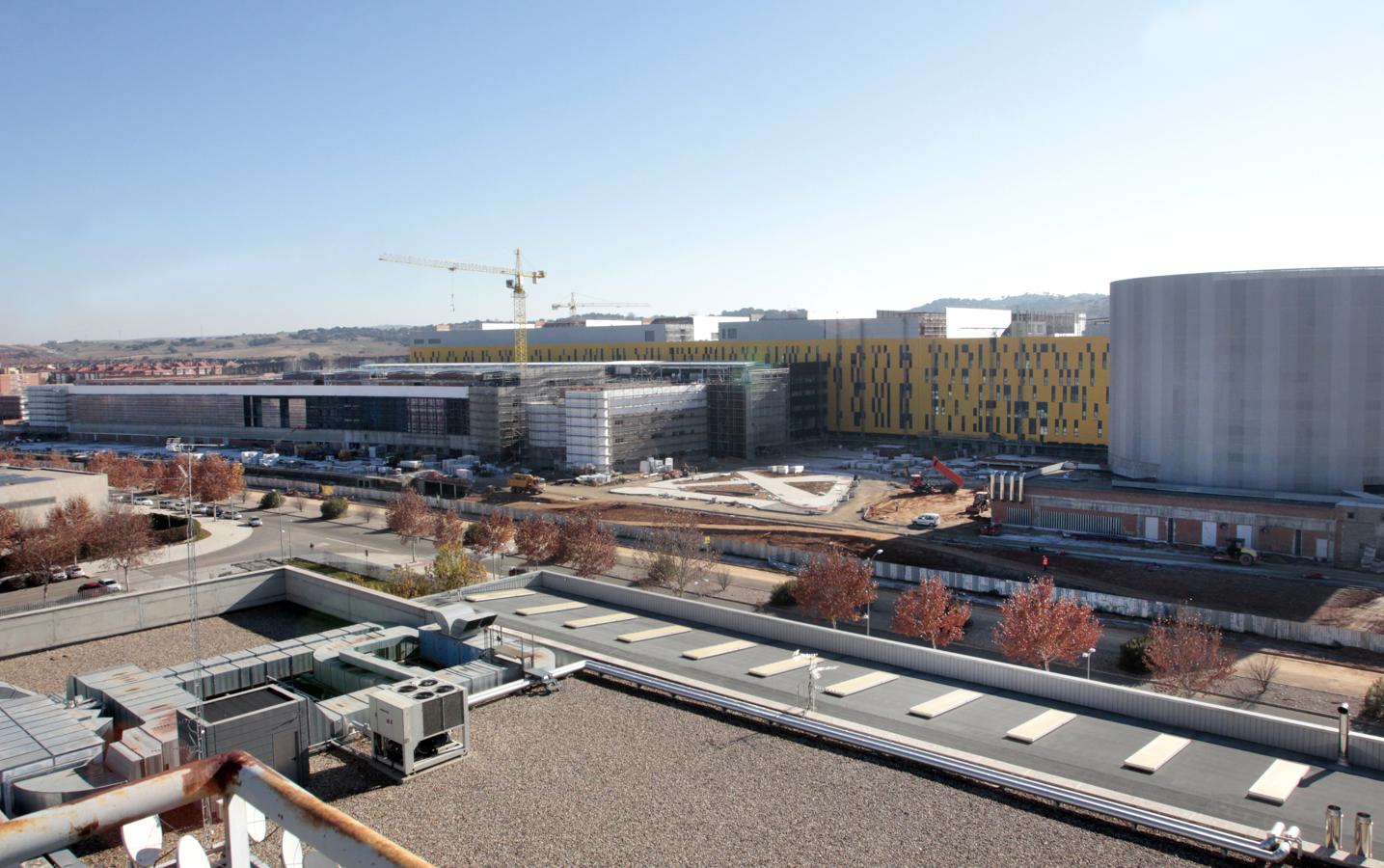 Estado actual de las obras del nuevo hospital de Toledo, en imágenes