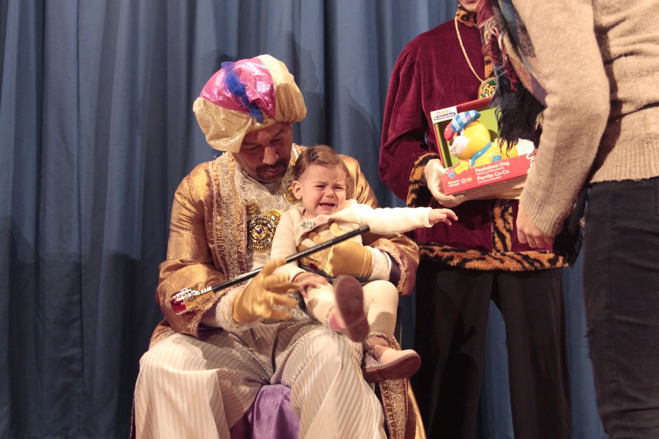 Los Reyes Magos visitan el hospital de Toledo