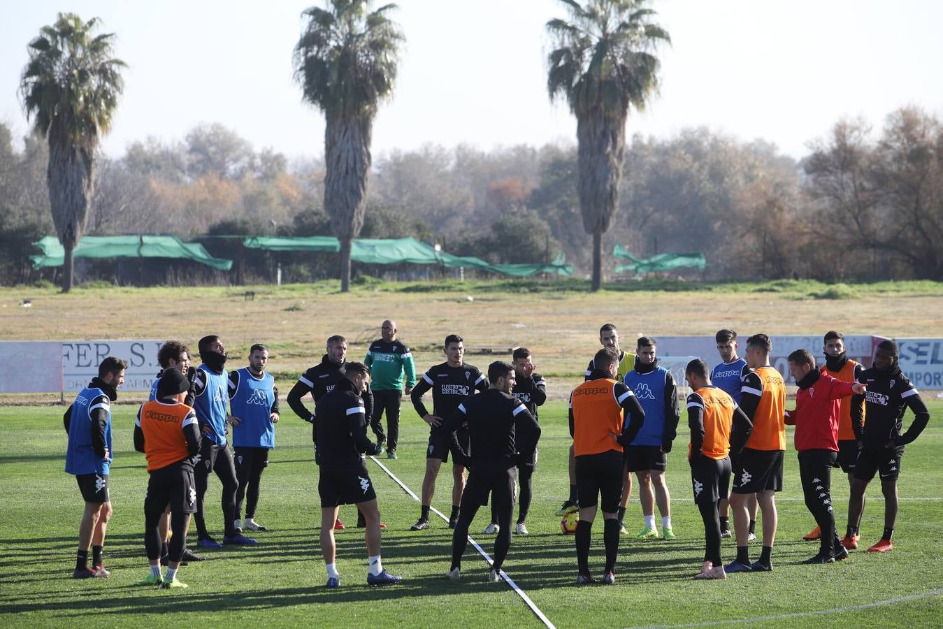 El primer entreno del año a puerta abierta, en imágenes