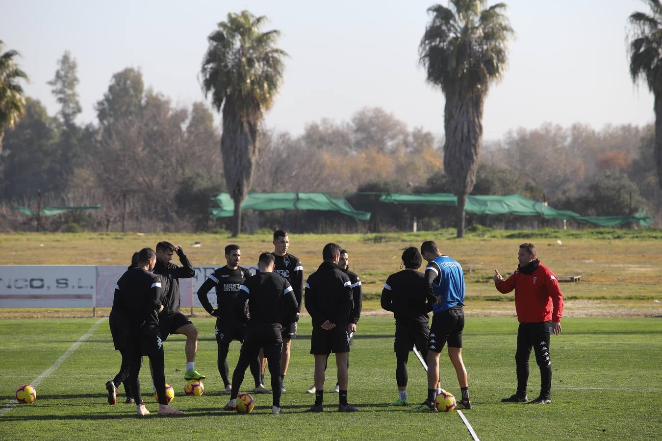 El primer entreno del año a puerta abierta, en imágenes