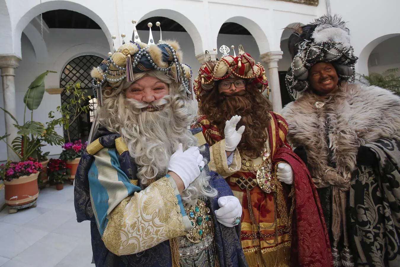 La presentación de los Reyes Magos en el Palacio de Orive, en imágenes