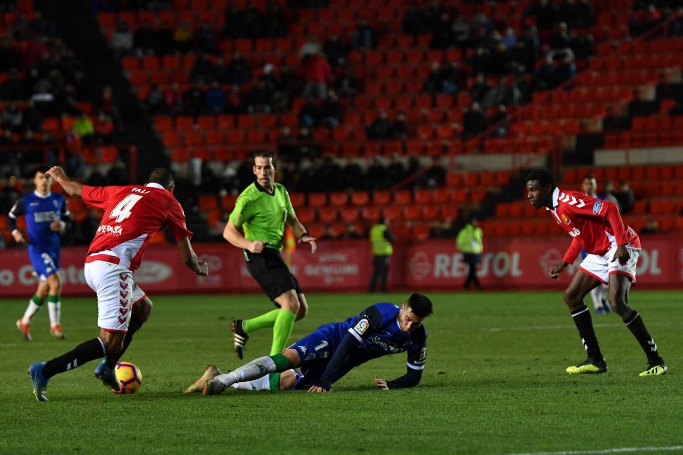 La derrota del Córdoba CF ante el Nástic, en imágenes