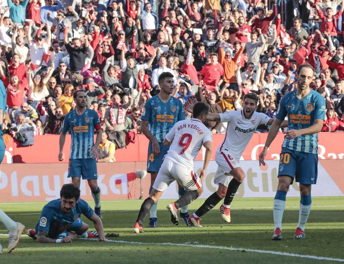 En imágenes, el empate entre el Sevilla y el Atlético en el Pizjuán