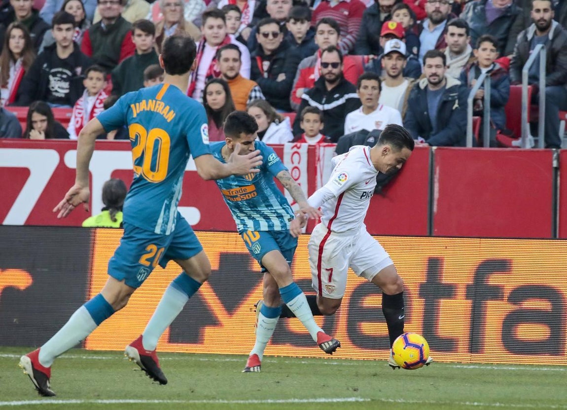 En imágenes, el empate entre el Sevilla y el Atlético en el Pizjuán